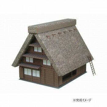 みにちゅあーと 合掌造り MP03-18【お寄せ品、返品キャンセル不可。欠品終売時連絡あり】