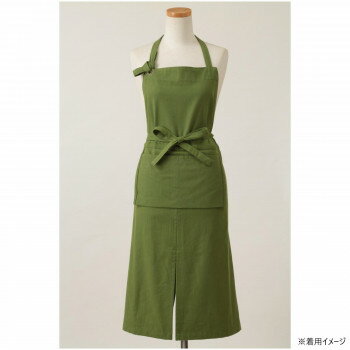 フレンズヒル　ロングエプロン　ハウス　カーキBS-452-23【お寄せ品、返品キャンセル不可。欠品終売時連絡あり】