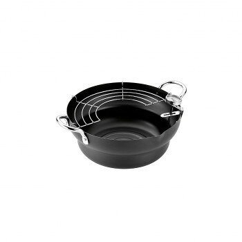 ※代引き不可 同梱不可※北海道、沖縄、離島送料は別途お見積り。※手配完了後は、ご注文キャンセルを承る事が出来ません。指定日可能の表示以外の商品はご指定日不可です。メーカーより取り寄せ商品のため、在庫状況によっては欠品・廃盤の可能性があります。あらかじめご了承ください。揚げ物の仕上がりを左右する油温管理が簡単にできる温度計付き24cmの天ぷら鍋です。サイズ約243×308×110mm(取っ手含む)、本体高さ:約95mm、底の厚さ0.8mm個装サイズ：25×30×12cm重量約690g個装重量：920g素材・材質本体:鉄(表面加工:シリコン樹脂塗装)半月アミ:鉄(クロムメッキ仕上げ)仕様容量:約3.3Lオール熱源対応付属品半月アミ、温度計生産国日本・広告文責（有限会社パルス・048-551-7965）fk094igrjs