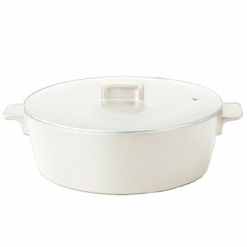 Earthen Pots - CORNER コーナー IHクレイポット M WH T-941041【お寄せ品、返品キャンセル不可。欠品終売時連絡あり】