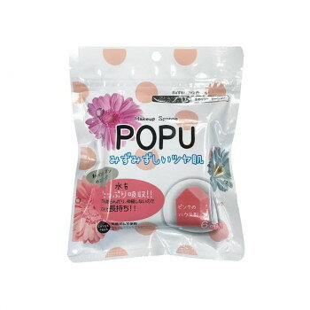 【直送品】POPU ポリウレタンスポンジ ハウス形 6P×15個セット ISP-PU03【お寄せ品、返品キャンセル不可。欠品終売時連絡あり】