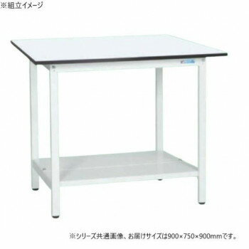 【直送品】サカエ 軽量立作業台KADタイプ 抗菌加工 900×750×900mm KAD-097TMW【お寄せ品、返品キャンセル不可。欠品終売時連絡あり】