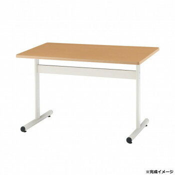 ※代引き不可 同梱不可※北海道、沖縄、離島送料は別途お見積り。※手配完了後は、ご注文キャンセルを承る事が出来ません。指定日可能の表示以外の商品はご指定日不可です。メーカーより取り寄せ商品のため、在庫状況によっては欠品・廃盤の可能性があります。あらかじめご了承ください。しっかりとした脚で安定感があるため、食堂などでも活躍します。天板は角型です。サイズ幅1200×奥行750×高さ700mm/ 脚間寸法976mm個装サイズ：12.3×77×10cm重量19.2kg個装重量：19200g素材・材質天板:28mm厚メラミン化粧板・フラッシュ構造・エラストマエッジ支柱:25×80楕円スチールパイプ・焼付塗装脚部:Φ48.6スチールパイプ・焼付塗装・アジャスター付廃材利用仕様組立品生産国日本・広告文責（有限会社パルス・048-551-7965）fk094igrjs