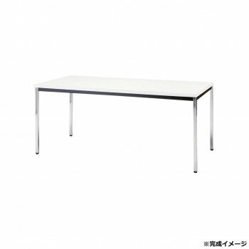 【直送品】藤沢工業(TOKIO)　ミーティングテーブル　TDW-1890K ホワイト【お寄せ品、返品キャンセル不..
