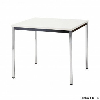 【直送品】藤沢工業(TOKIO) ミーティングテーブル TDWS-0990K ホワイト【お寄せ品、返品キャンセル不可。欠品終売時連絡あり】