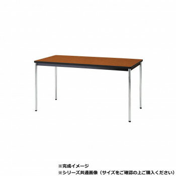 【直送品】藤沢工業(TOKIO) ミーティングテーブル TDWS-1560M チーク【お寄せ品、返品キャンセル不可。欠品終売時連絡あり】