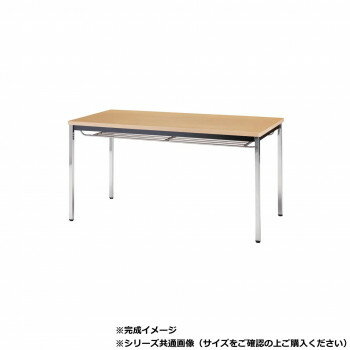 【直送品】藤沢工業(TOKIO) ミーティングテーブル TDWS-1560TK メープル【お寄せ品、返品キャンセル不可。欠品終売時連絡あり】