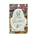 【メール便】 ブレイス パーカーノブカバー ホワイト BM-673【お寄せ品、返品キャンセル不可。欠品終売時連絡あり】