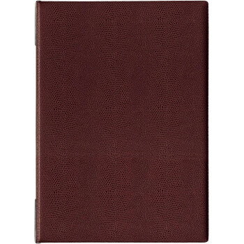 オープン工業 メニューファイル A4 6頁 茶 MN-200-BR【お寄せ品、返品キャンセル不可。欠品終売時連絡あり】