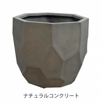 【メーカー直送（大型）】グリーンポット 植木鉢 リッジ ナチュラルコンクリート 4...