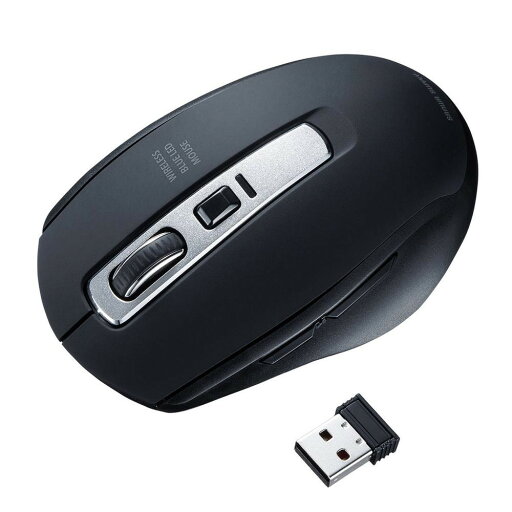サンワサプライ ワイヤレスブルーLEDマウス ブラック MA-WBL161BK【お寄せ品、返品キャンセル不可。欠品終売時連絡あり】 サンワサプライ ワイヤレスブルーLEDマウス ブラック MA-WBL161BK【お寄せ品、返品キャンセル不可。欠品終売時連絡あり】