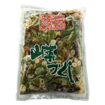 【直送品】山一商事 山菜づくし味付 1kg×15個 29245【お寄せ品、返品キャンセル不可。欠品終売時連絡あり】