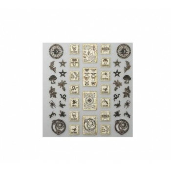 【メール便】 レジンクラブ　レジンシール　ミニチュア　魔女の家　RC-MNT-017【お寄せ品、返品キャン..