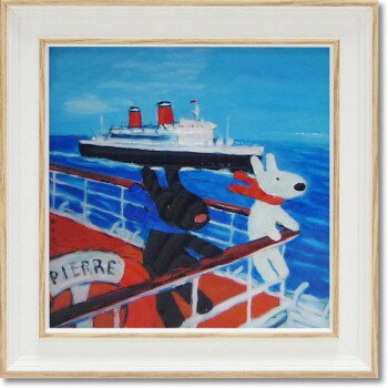 ユーパワー リサとガスパール アートフレーム Sサイズ クルージング GL-02013【お寄せ品、返品キャンセ..