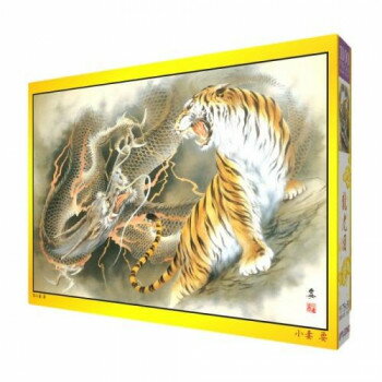 ジグソーパズル　日本画　龍虎図　1000ピース　1000-311【お寄せ品、返品キャンセル不可。欠品終売時連絡あり】
