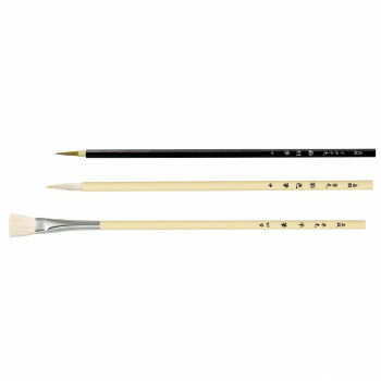【メール便】 アーテック 高級デザイン筆 3本組 溝引棒無し 010791【お寄せ品、返品キャンセル不可。欠品終売時連絡あり】