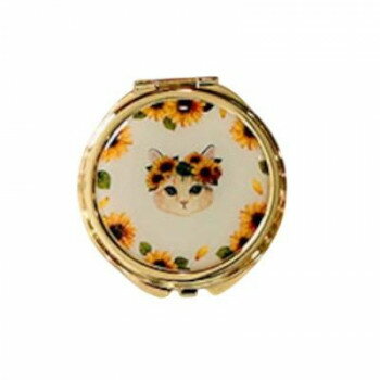 【メール便】 とことこサーカス アクセサリーケース 猫/ネコ 「fleurs＆chatsオペラ」ヒマワリ AP-AC-026【お寄せ品、返品キャンセル不可。欠品終売時連絡あり】