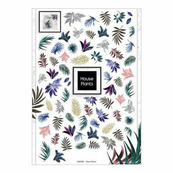【メール便】 Sha-Nail Pro 写ネイル ネイルシール House Plants HOP-001【お寄せ品、返品キャンセル不可。欠品終売時連絡あり】