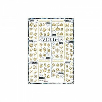 【メール便】 Sha-Nail Pro 写ネイル ネイルシール Zodiac Charms 星座チャーム ZC-001【お寄せ品、返品キャンセル不可。欠品終売時連絡あり】