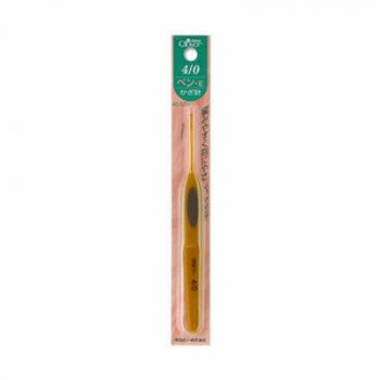 【メール便】 クロバー かぎ針「ペン-E」 4/0号 42-604【お寄せ品、返品キャンセル不可。欠品終売時連絡あり】