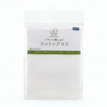 【メール便】 GARDEN PARTY コットンクロス STITCHCLOTH ホワイト 1001【お寄せ品、返品キャンセル不可..
