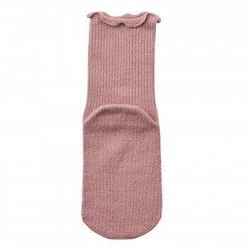 【メール便】 神戸生絲　コベス　極上しめつけません特大サイズ(綿混)22-32cm 4695 ローズ【お寄せ品、..