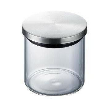 ※代引き不可 同梱不可※北海道、沖縄、離島送料は別途お見積り。※手配完了後は、ご注文キャンセルを承る事が出来ません。指定日可能の表示以外の商品はご指定日不可です。メーカーより取り寄せ商品のため、在庫状況によっては欠品・廃盤の可能性があります。あらかじめご了承ください。中身が見やすいクリアータイプのキャニスター。サイズ10.1×10.1×10.2cm個装サイズ：12×11.5×11.4cm重量25.7g個装重量：342g素材・材質耐熱ガラス、ステンレス、ポリプロピレン、シリコーンゴム生産国中国・広告文責（有限会社パルス・048-551-7965）fk094igrjs
