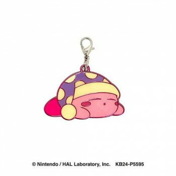 Leather - 【メール便】 星のカービィ メタルチャーム(スリープ)【お寄せ品、返品キャンセル不可。欠品終売時連絡あり】