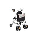 幸和製作所 歩行車 屋外用 テイコブリトル チェックブルー 109040 HS05-CB【お寄せ品、返品キャンセル不可。欠品終売時連絡あり】