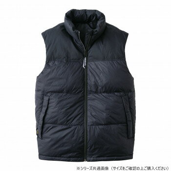イーブンリバー コーデュラダウンベスト ブラック(05) サイズ:3L GR2005【お寄せ品、返品キャンセル不可。欠品終売時連絡あり】