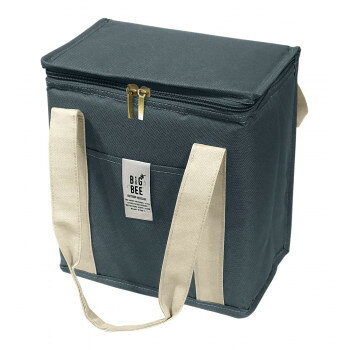 オカトー　BigBee　BOX型クーラーランチバッグ　　オーシャンネイビー【お寄せ品、返品キャンセル不可。欠品終売時連絡あり】