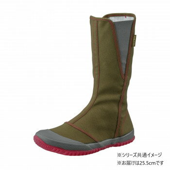 福山ゴム工業　作業靴 ノーカーズ NK-10　25.5cm カーキ EE90000【お寄せ品、返品キャンセル不可。欠品終売時連絡あり】