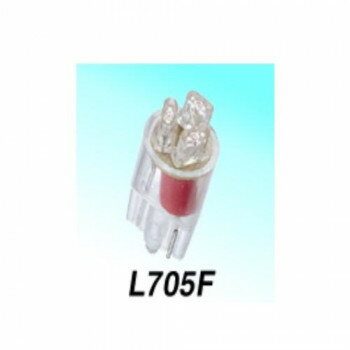 Light Valves - 【メール便】 M＆Hマツシマ Lビーム(1個) 12v ウエッジ中 グリーン 3LED 拡散タイプ L705F GR【お寄せ品、返品キャンセル不可。欠品終売時連絡あり】