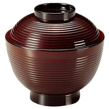 福井クラフト　TA3.6寸千筋高仙才椀 溜 32601210【お寄せ品、返品キャンセル不可。欠品終売時連絡あり】