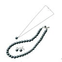 ユキコハナイ パール3点セット A-YH150BK 5471-153【お寄せ品、返品キャンセル不可。欠品終売時連絡あり】