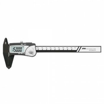 A＆D デジタルノギス 軽量 プラスチック データホールド機能 150mm AD5765A150【お寄せ品、返品キャン..