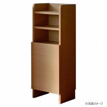 【直送品】日本製組立家具 ルガール30 ルーター収納 ナチュラル【お寄せ品、返品キャンセル不可。欠品..