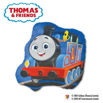 【メーカー直送（大型）】きかんしゃトーマス ダイカットクッション トーマス 11413【お寄せ品、返品キャンセル不可。欠品終売時連絡あり】