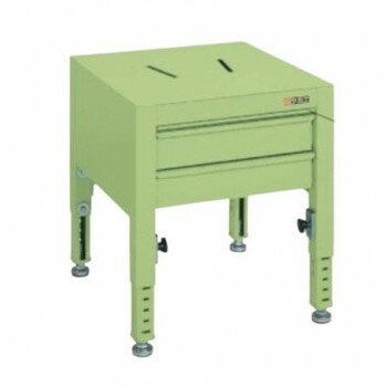 【直送品】サカエ ボール盤台 高さ調整タイプ 510×550×490mm 防振タイプ TSB-2【お寄せ品、返品キャン..