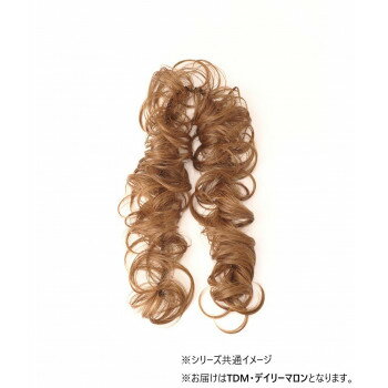 プリシラ ロープウィッグ ラウンドカール VO-60 耐熱 TDM・デイリーマロン【お寄せ品、返品キャンセル不可。欠品終売時連絡あり】