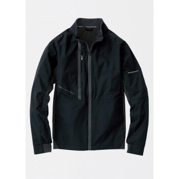 【メーカー直送（大型）】桑和 7308-00 長袖ブルゾン Mサイズ ブラック(4) G.G.【お寄せ品、返品キャンセル不可。欠品終売時連絡あり】