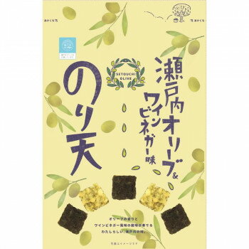 【直送品】まるか食品　のり天瀬戸内 オリーブ＆ワインビネガー味　50g 48個入【お寄せ品、返品キャンセル不可。欠品終売時連絡あり】