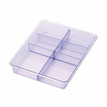 Makeup Boxes - 喜田 K-1 スケルトンタイプ ロットケース パステルパープル (0007214)【お寄せ品、返品キャンセル不可。欠品終売時連絡あり】