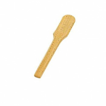 15.5cmつみれ用ヘラ　ゴマ竹塗　90121640【お寄せ品、返品キャンセル不可。欠品終売時連絡あり】
