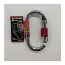 【メール便】 坂謙 ジャッカル 荷揚げ用カラビナ 安全環付 耐荷重25KN JNB-K10 19013783【お寄せ品、返品キャンセル不可。欠品終売時連絡あり】