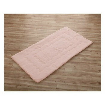 肌布団(キルトケット) キッズ/ジュニア用 80×140cm ピンク 1592269【お寄せ品、返品キャンセル不可。欠..
