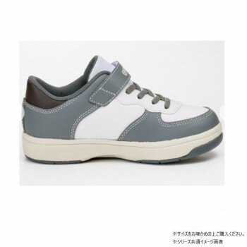 アサヒシューズ アウトドアプロダクツ 201 19.0cm グレー/ホワイト KE77014-【お寄せ品、返品キャンセル不可。欠品終売時連絡あり】