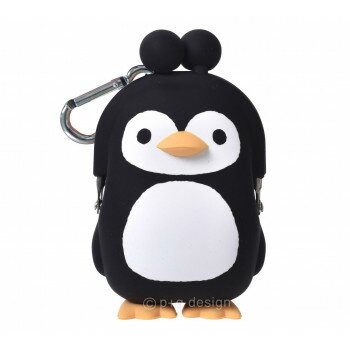 ピージーデザイン 3D POCHIFRIENDS PENGUIN(スリーディーポチフレンズペンギン) アイスブラック【お寄..