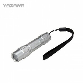 【メール便】 YAZAWA(ヤザワ)　ミニLEDアルミフラッシュライト　Y06A09SV【お寄せ品、返品キャンセル不可。欠品終売時連絡あり】