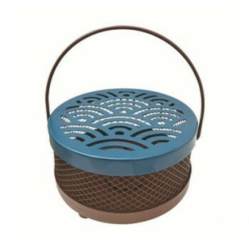 すかし小紋蚊遣り 青海波 4009127-02【お寄せ品、返品キャンセル不可。欠品終売時連絡あり】